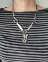 Whimsigoth Butterfly Necklace