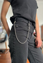 Snake Chain Belt Loop Pants Chain