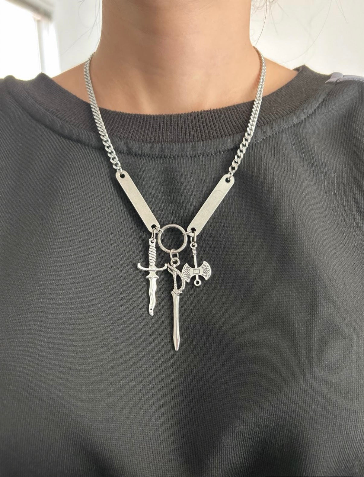 Slasher Charm Necklace