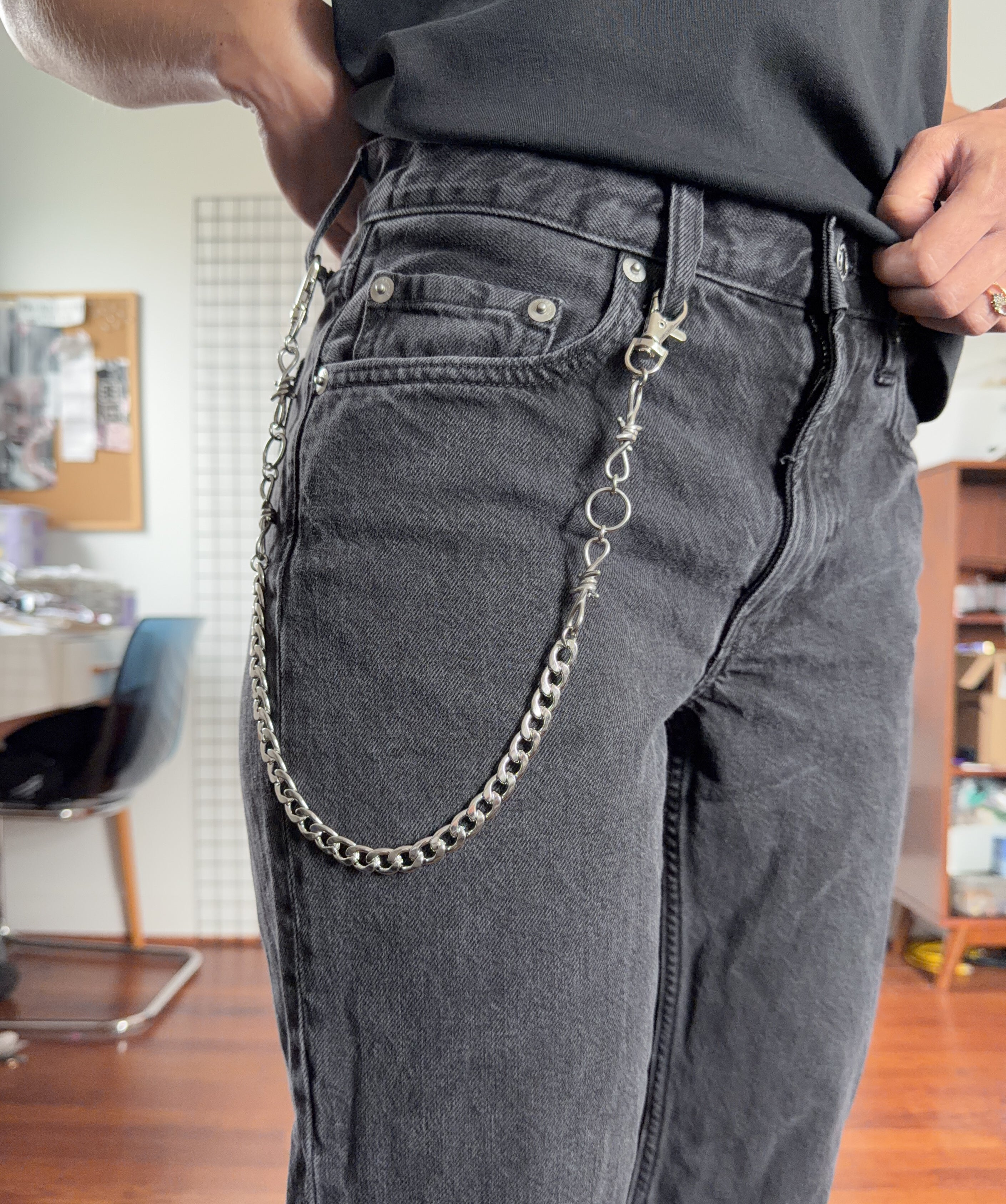 Barbed Wire Pants Chain