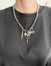 Weapons Horror Charm Necklace