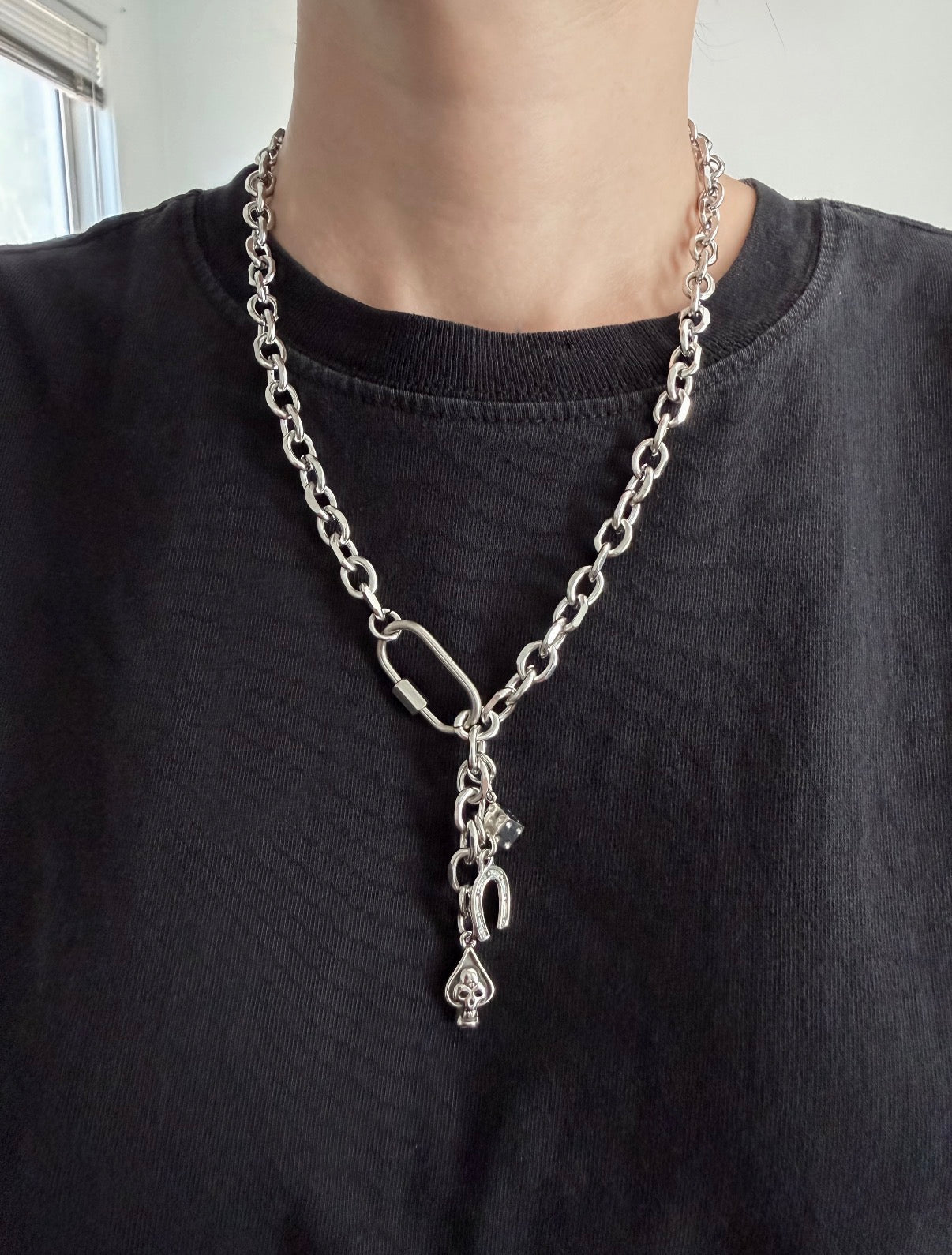 Skull Spade Chain