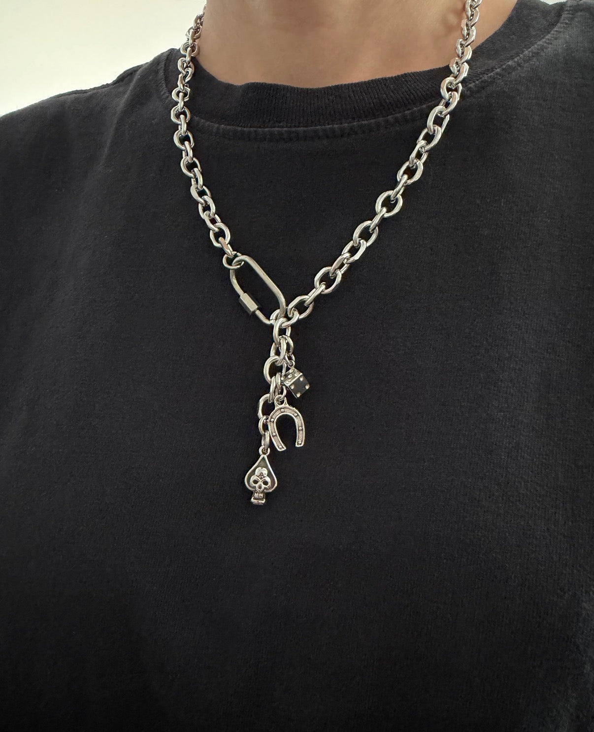 Skull Spade Chain