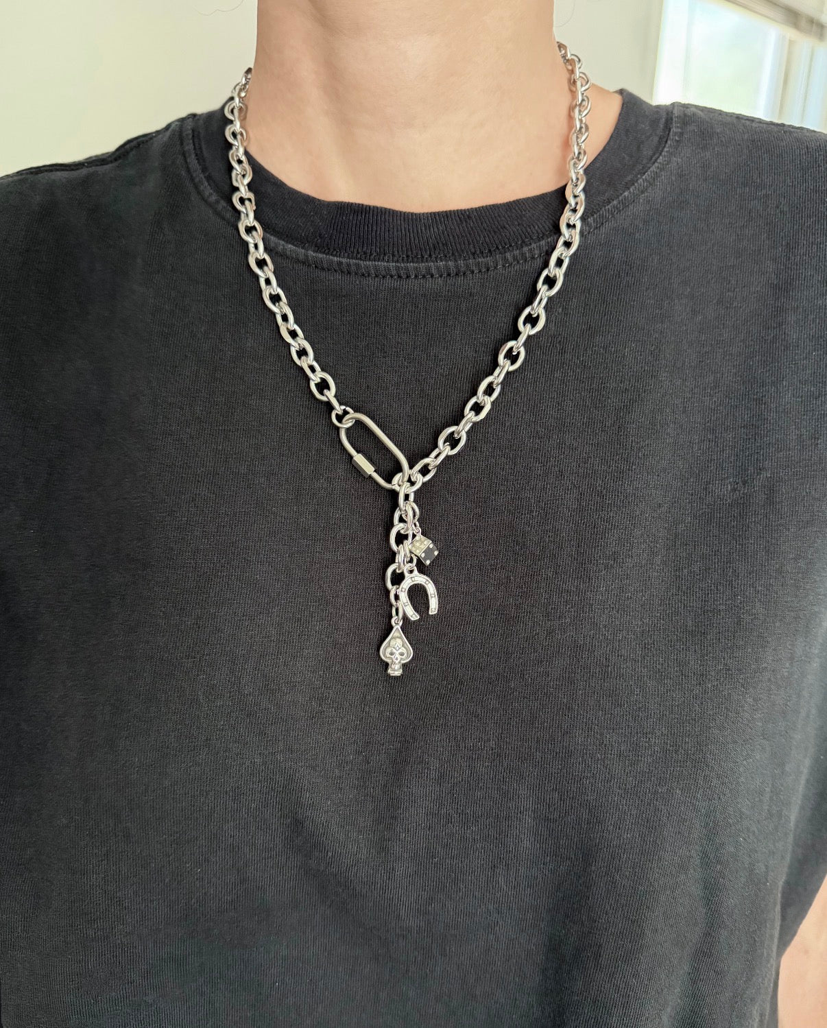 Skull Spade Chain