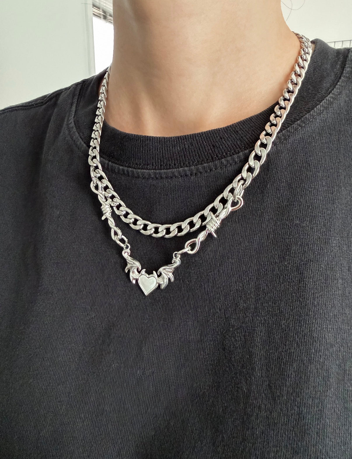 Winged Devil Necklace