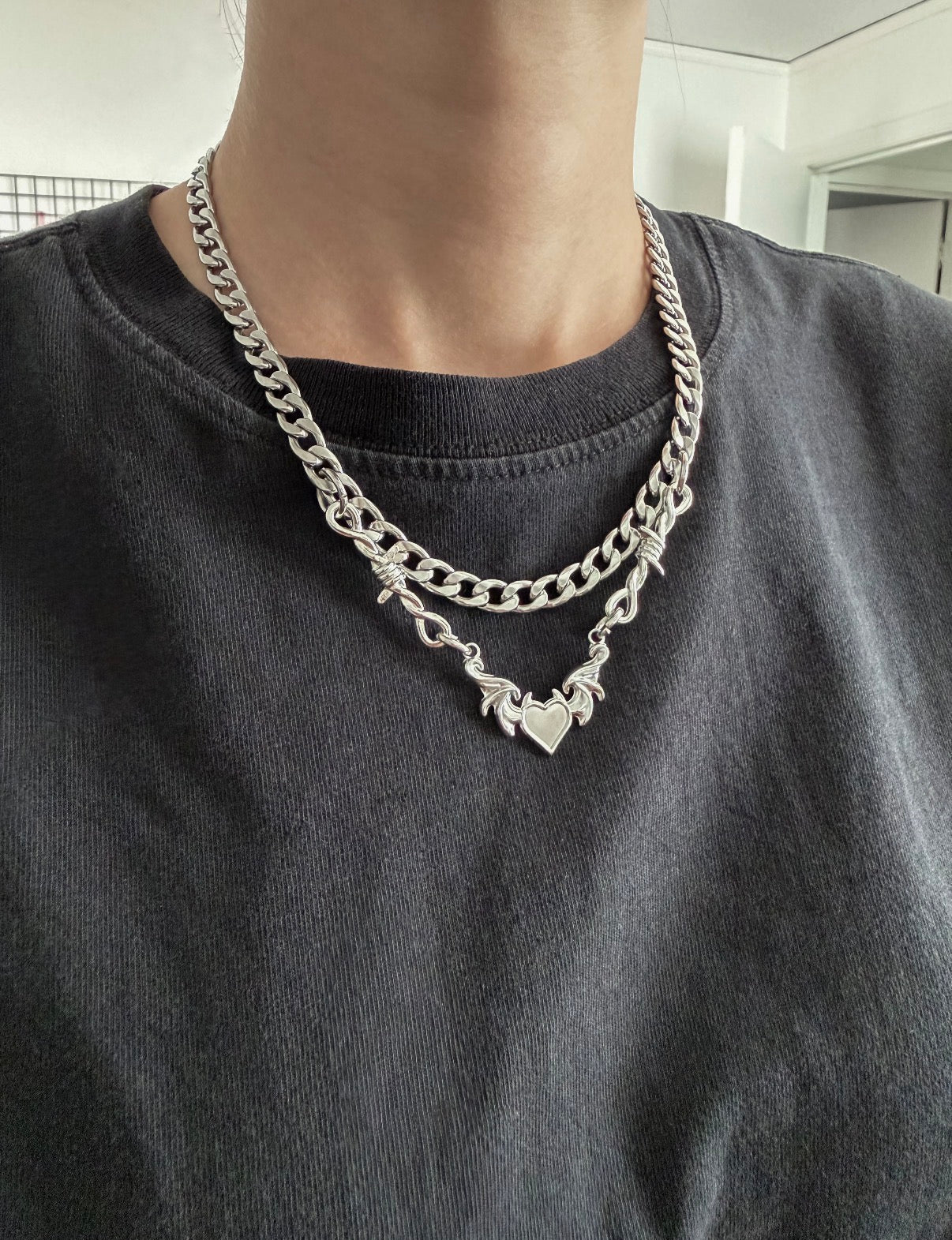 Winged Devil Necklace