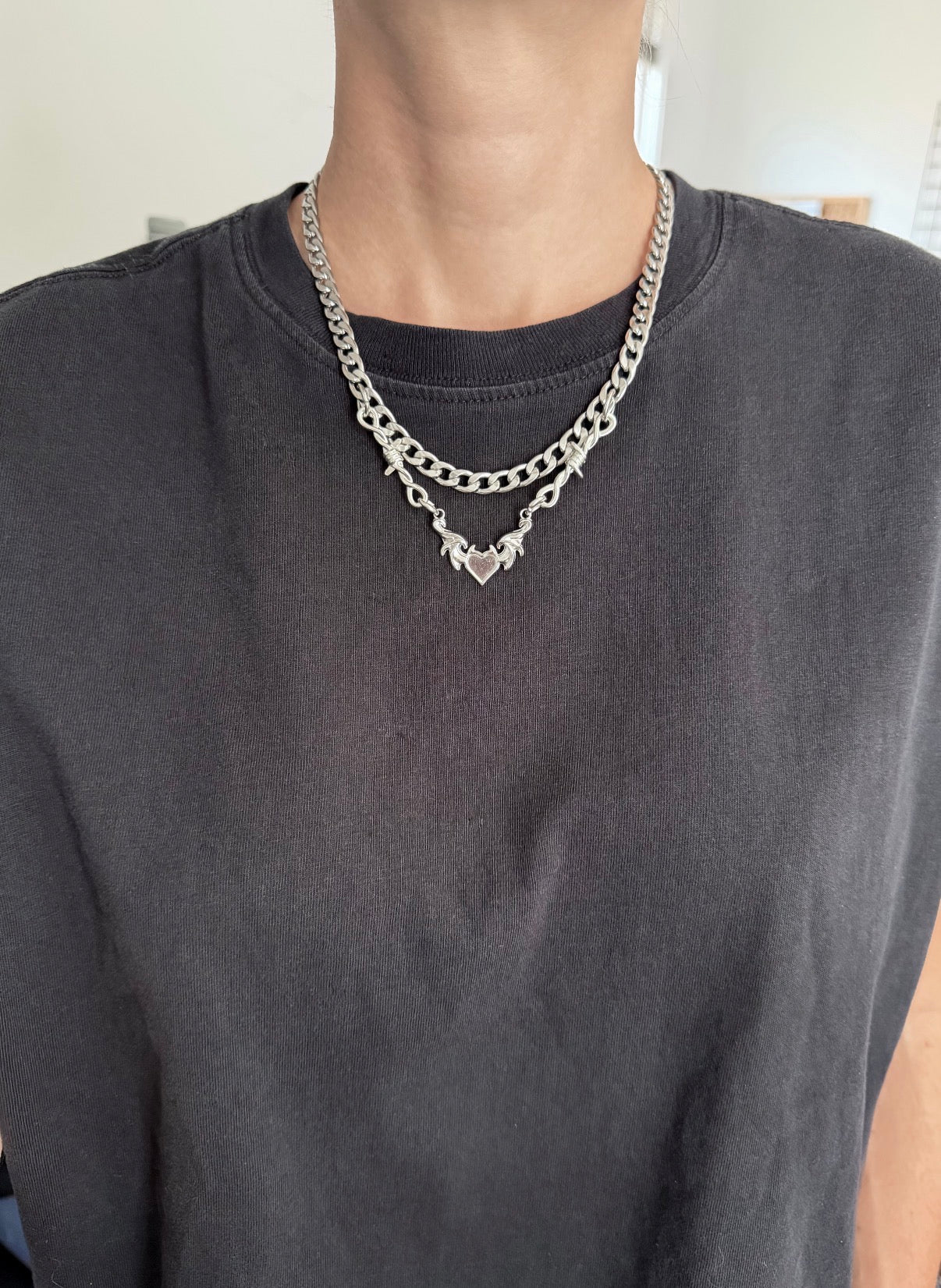 Winged Devil Necklace