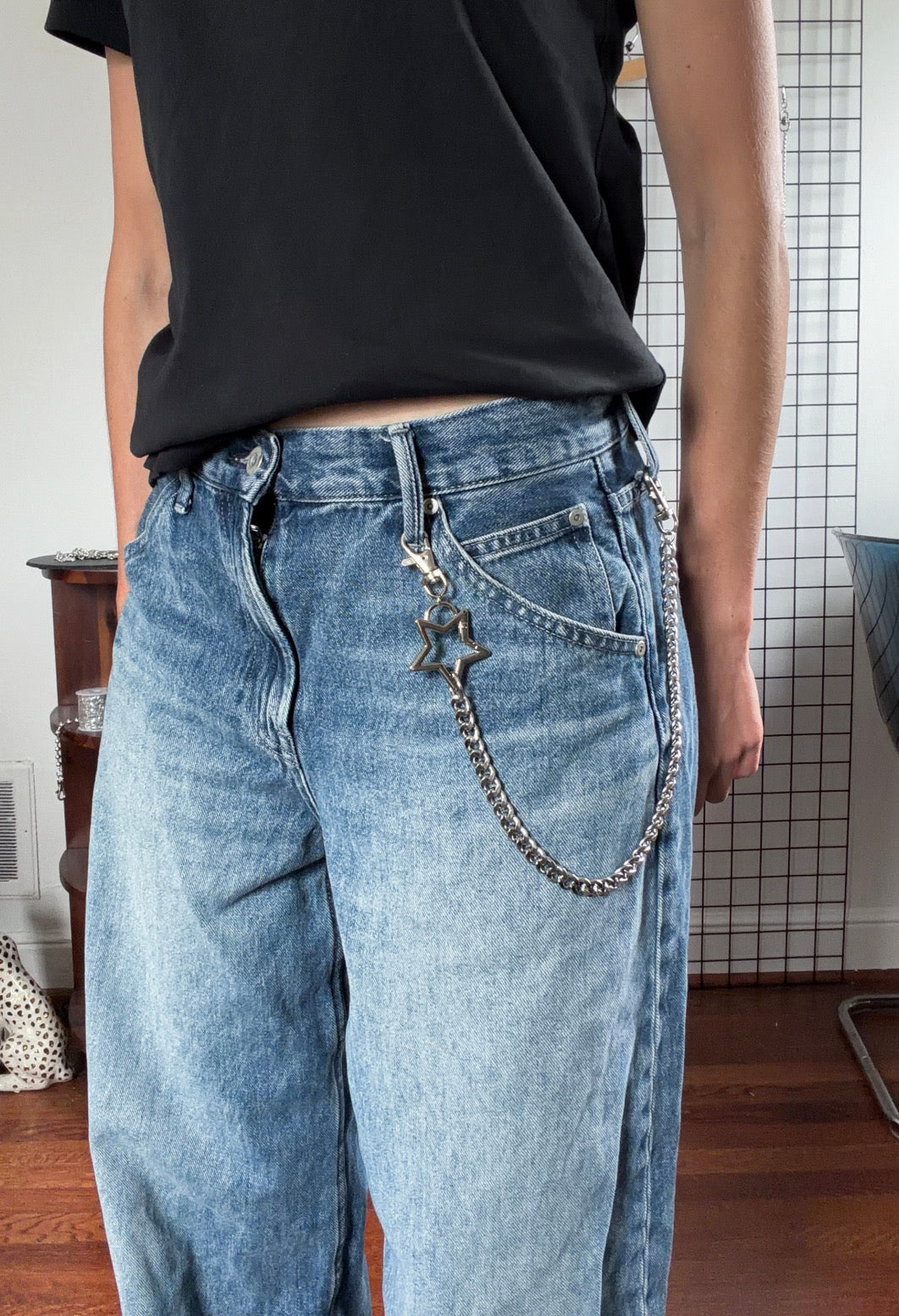 Star Carabiner Pants Chain