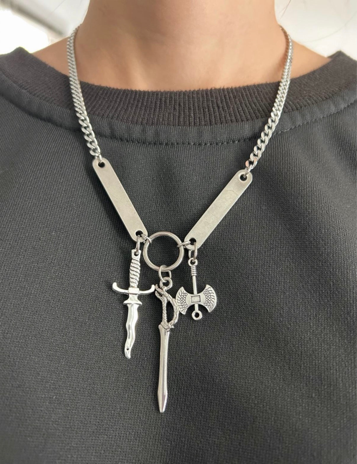 Slasher Charm Necklace