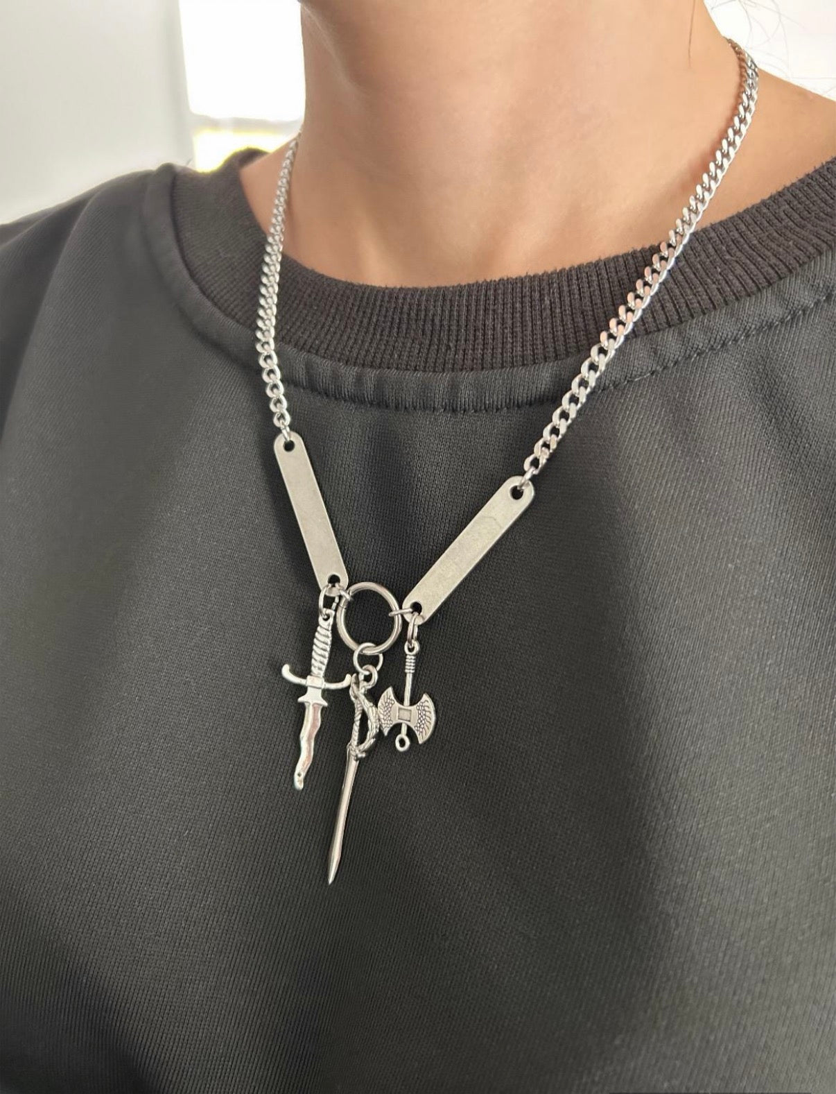 Slasher Charm Necklace