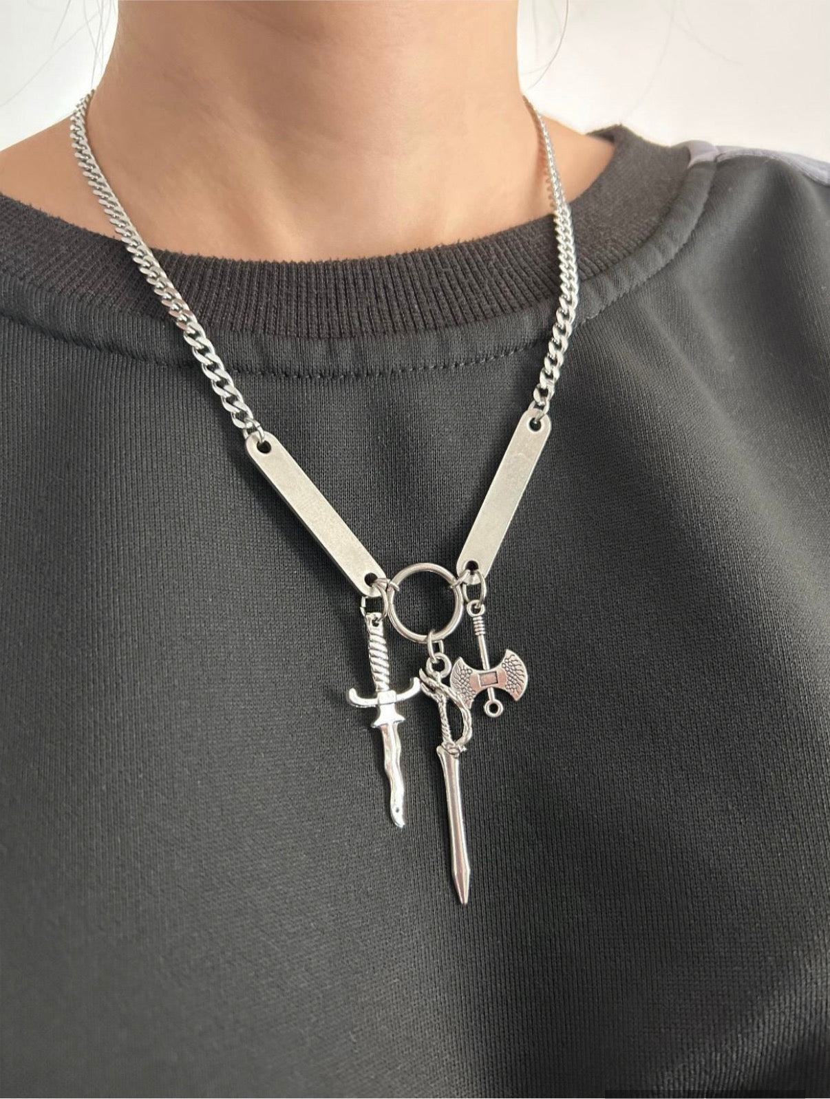 Slasher Charm Necklace