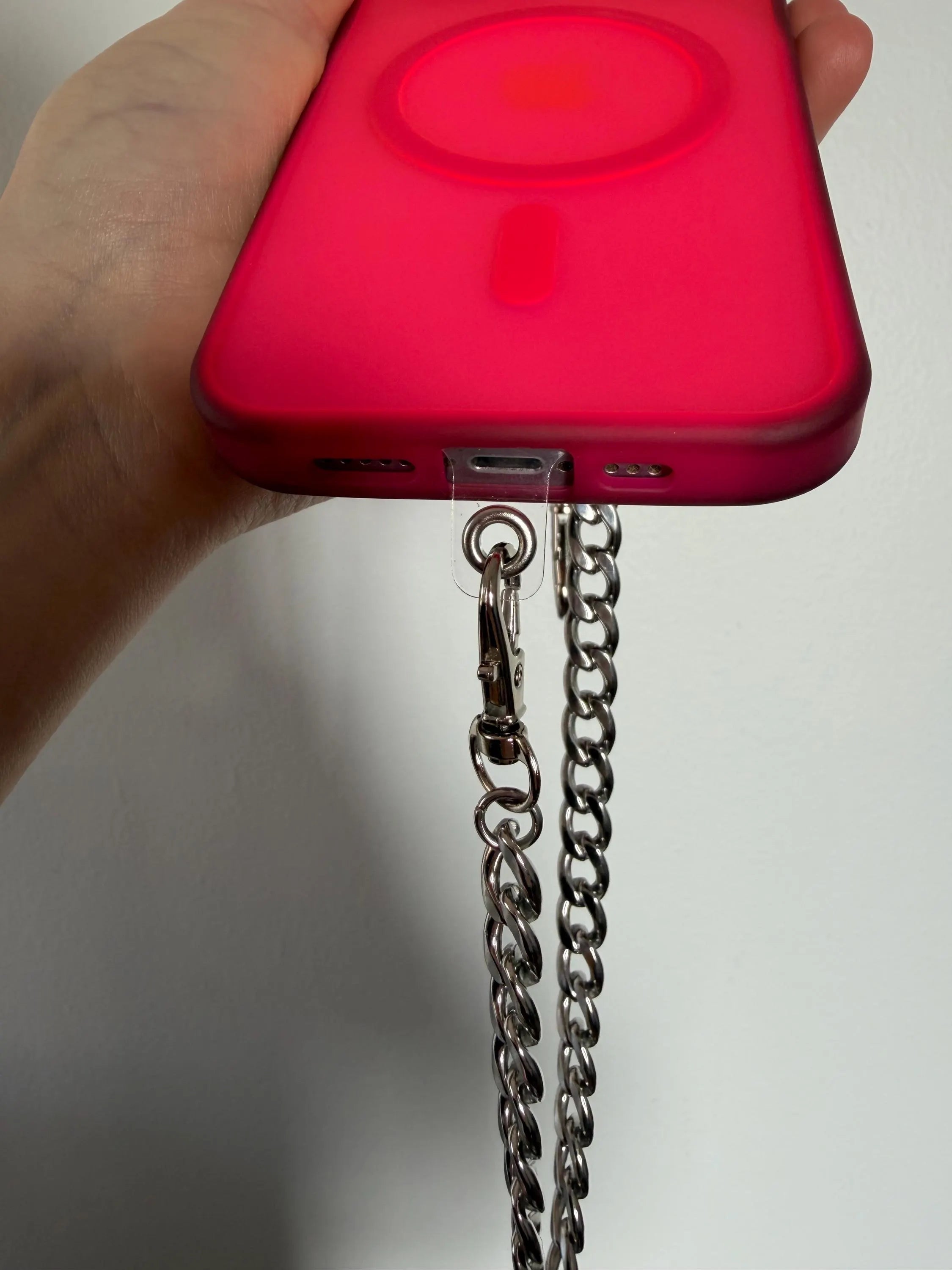 Black Phone Chain For Belt Loops