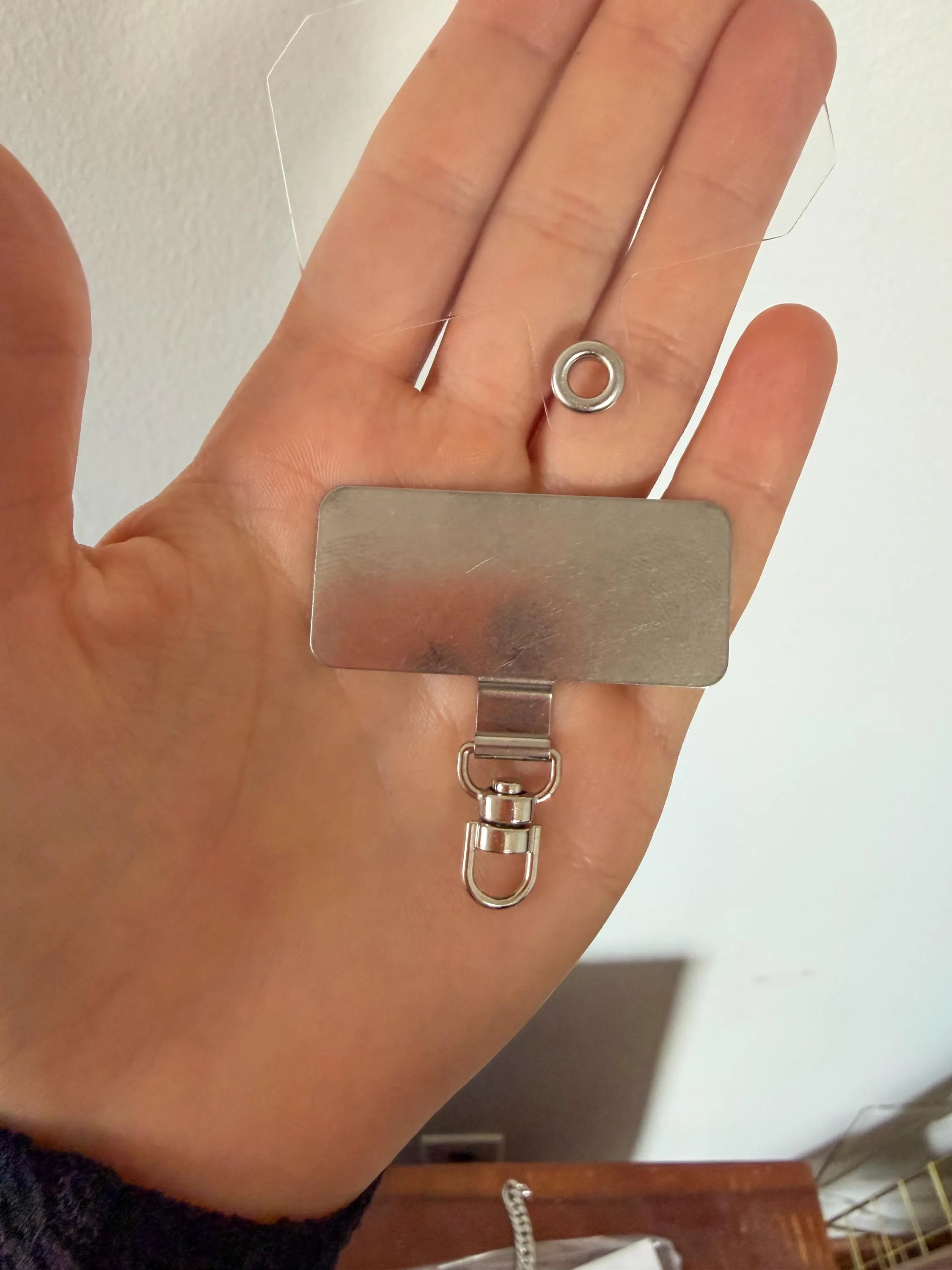 Black Phone Chain For Belt Loops