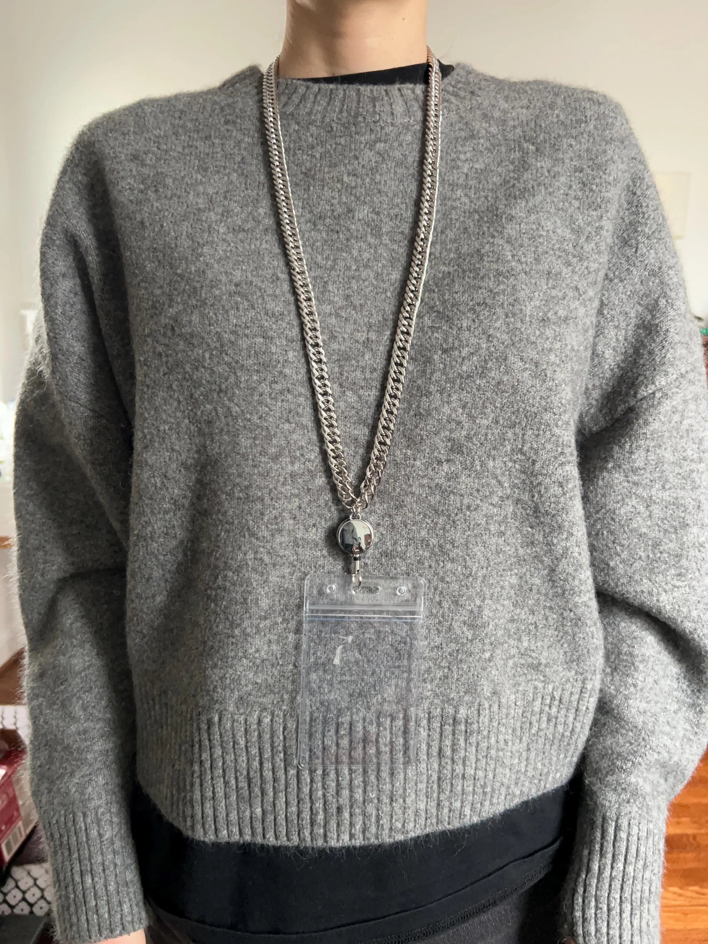 Lanyard Chain ID Badge Holder
