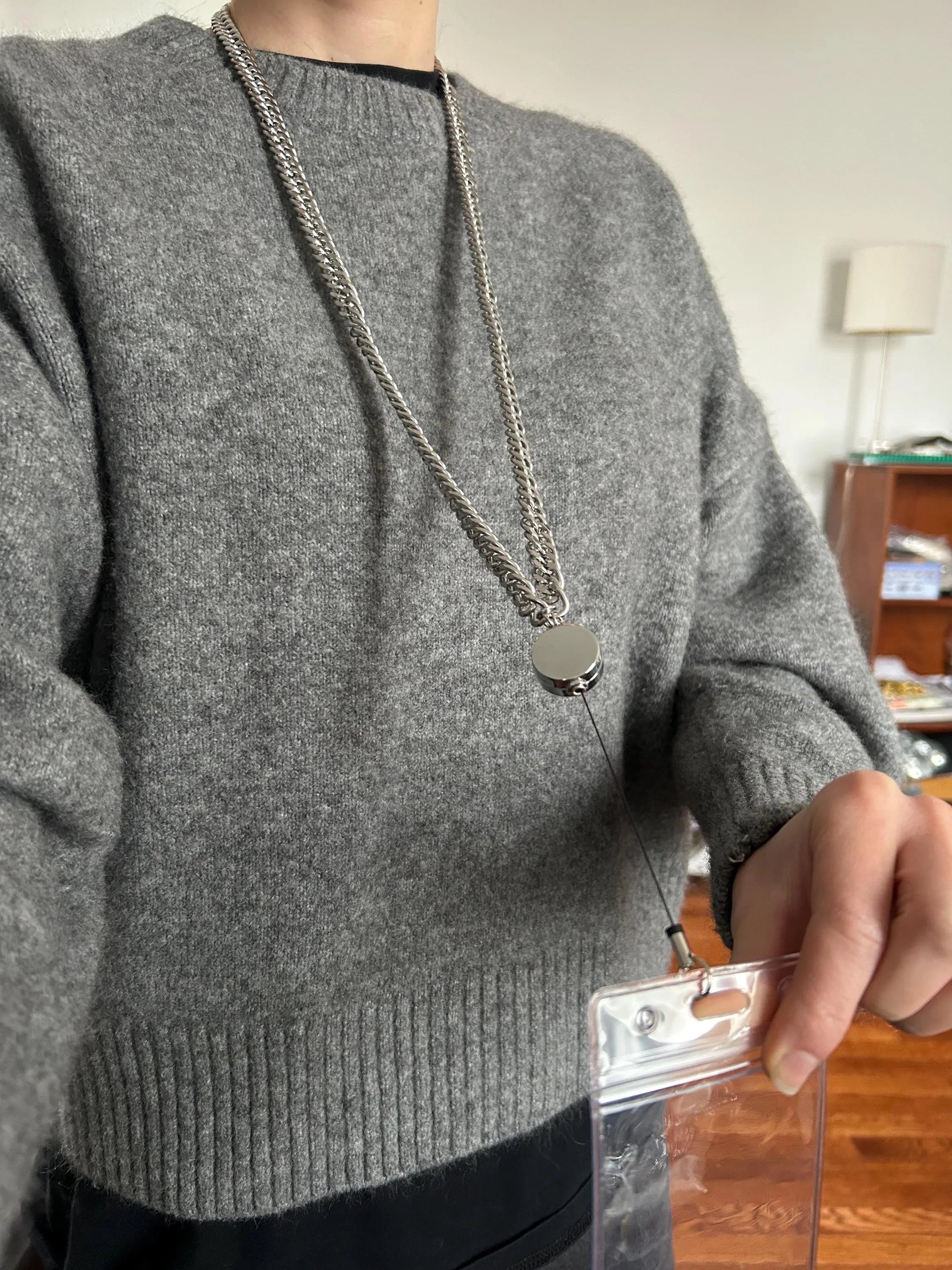 Lanyard Chain ID Badge Holder
