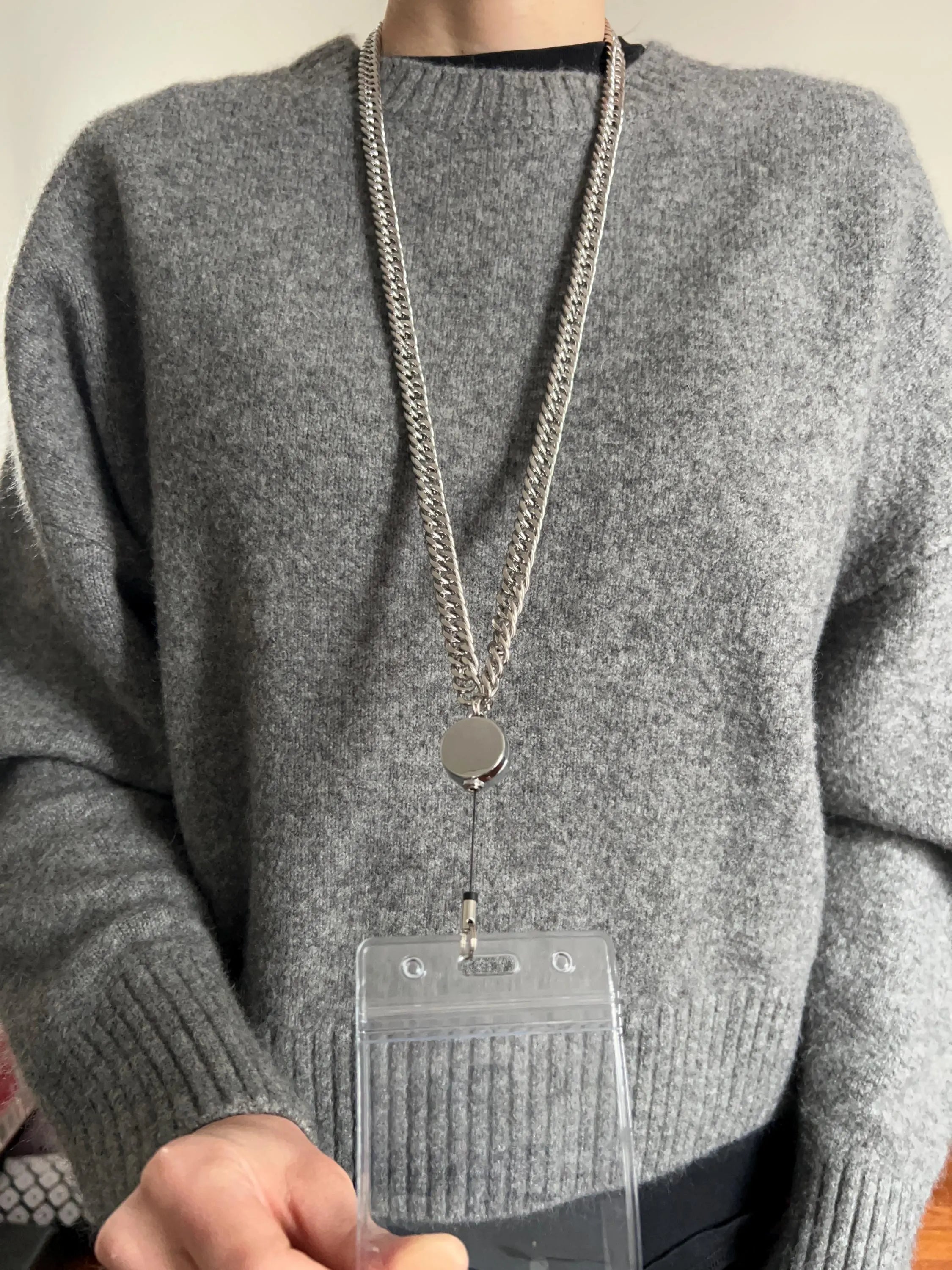 Lanyard Chain ID Badge Holder