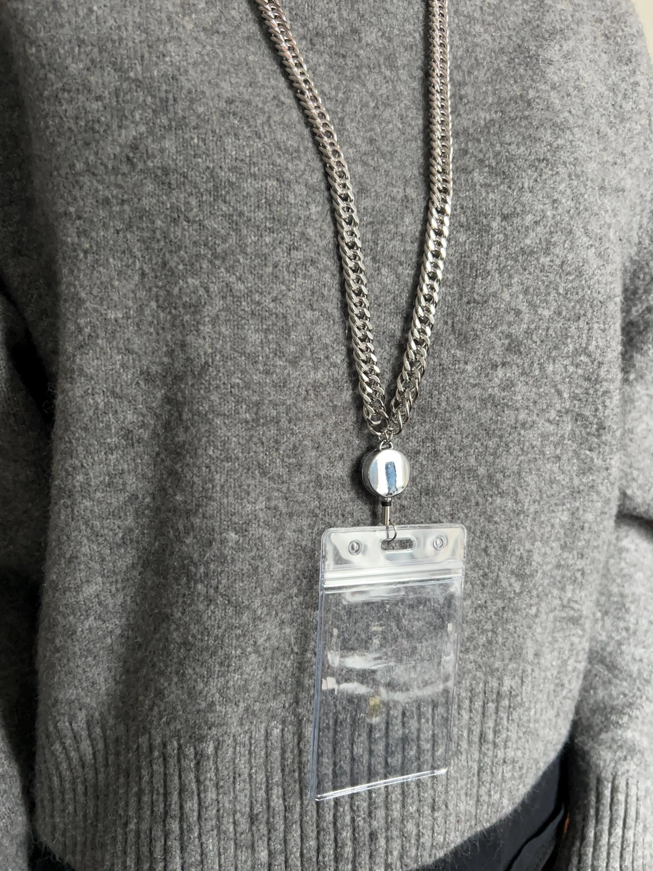 Lanyard Chain ID Badge Holder