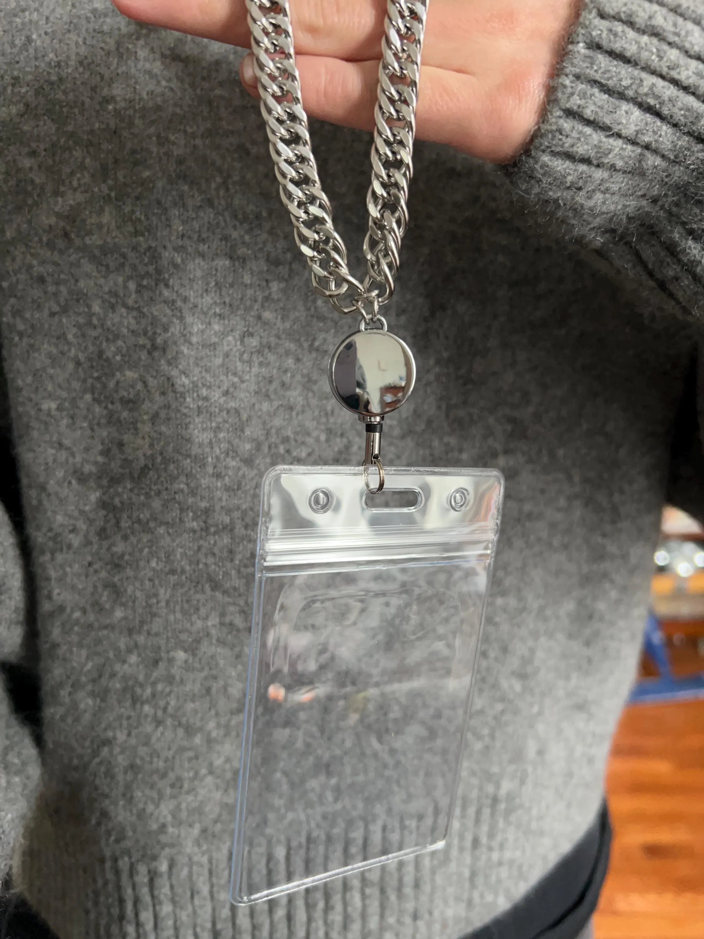 Lanyard Chain ID Badge Holder